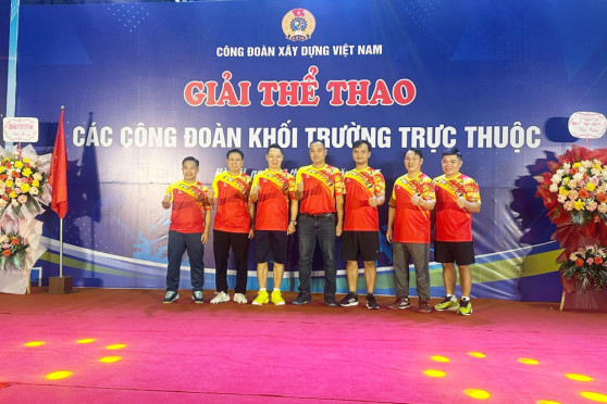 TRƯỜNG CAO ĐẲNG NGHỀ VIỆT – XÔ SỐ 1 THAM GIA  GIẢI THỂ THAO CÁC CÔNG ĐOÀN KHỐI TRƯỜNG TRỰC THUỘC CÔNG ĐOÀN XÂY DỰNG VIỆT NAM NĂM 2025
