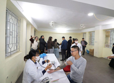 TRƯỜNG CAO ĐẲNG NGHỀ VIỆT – XÔ SỐ 1 TỔ CHỨC KHÁM SỨC KHỎE ĐỊNH KỲ CHO CÁN BỘ, VIÊN CHỨC, NGƯỜI LAO ĐỘNG NĂM 2025