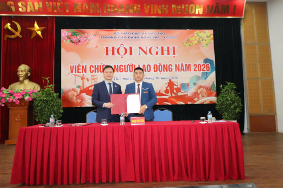 TRƯỜNG CĐN VIỆT – XÔ SỐ 1 TỔ CHỨC THÀNH CÔNG  HỘI NGHỊ VIÊN CHỨC, NGƯỜI LAO ĐỘNG NĂM 2026