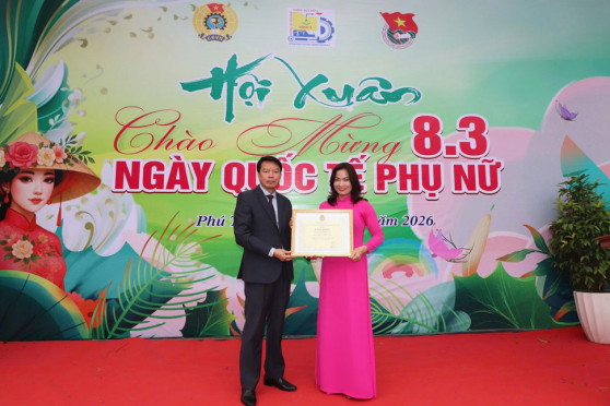 TRƯỜNG CAO ĐẲNG NGHỀ VIỆT – XÔ SỐ 1 TỔ CHỨC HỘI XUÂN 2026 CHÀO MỪNG NGÀY QUỐC TẾ PHỤ NỮ 8/3