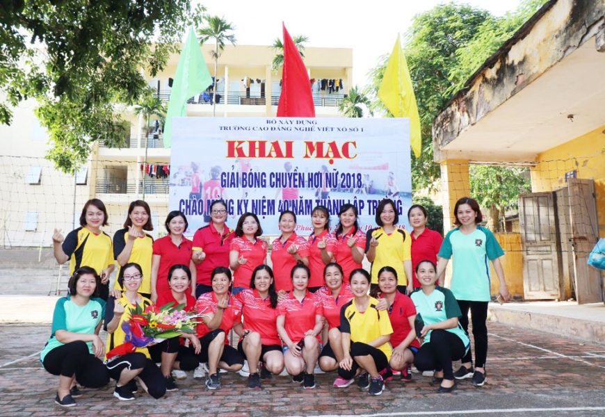 Khai mạc giải bóng chuyền hơi nữ 2018