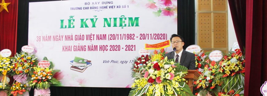 Lễ Kỷ niệm 38 năm ngày Nhà giáo Việt Nam (20/11/1982 – 20/11/2020)  và Khai giảng năm học mới 2020-2021