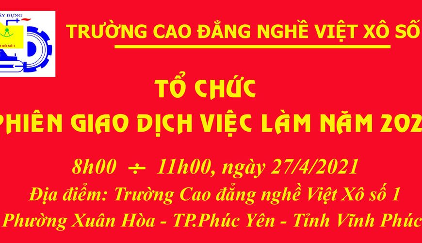 Tổ chức phiên giao dịch việc làm năm 2021