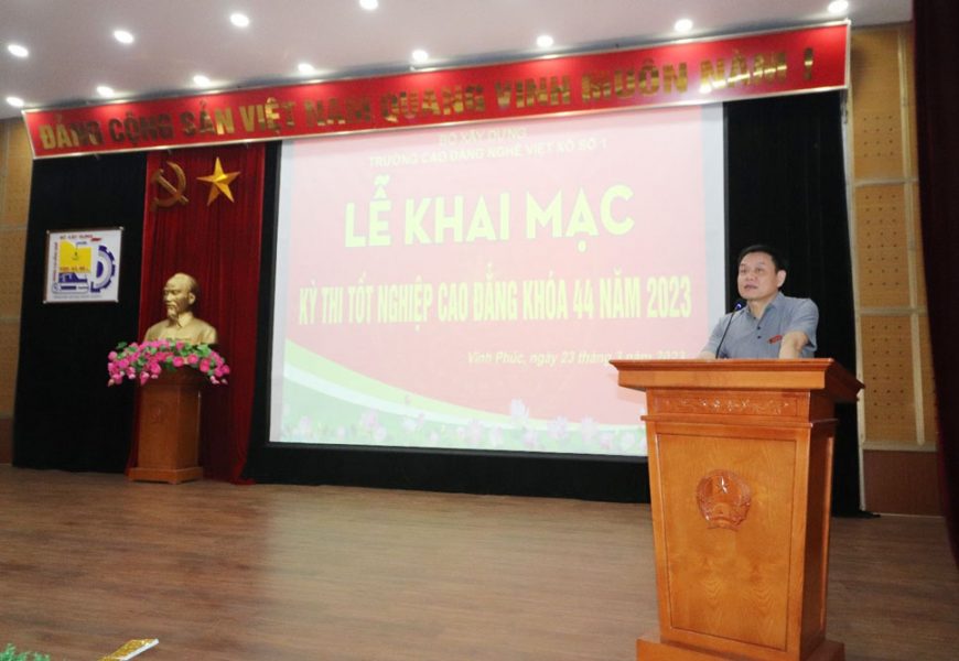 Khai mạc kỳ thi tốt nghiệp  trình độ cao đẳng khóa 44 năm 2023