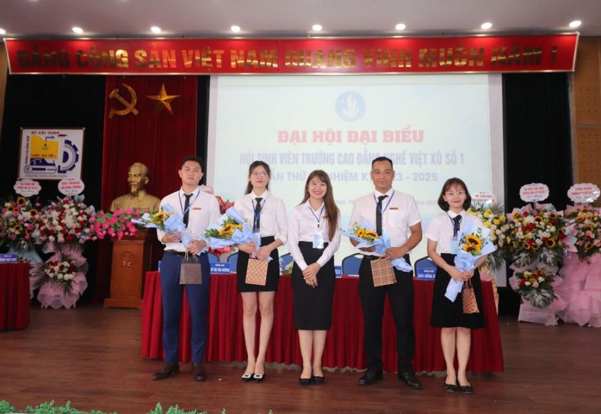 Đại hội đại biểu Hội Sinh viên trường Cao đẳng nghề Việt Xô số 1 lần thứ VI, nhiệm kỳ 2023 -2025