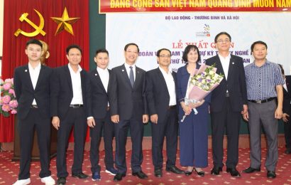 Lễ xuất quân đoàn Việt Nam tham dự kỳ thi tay nghề Asean lần thứ XII năm 2018 tại Thái Lan