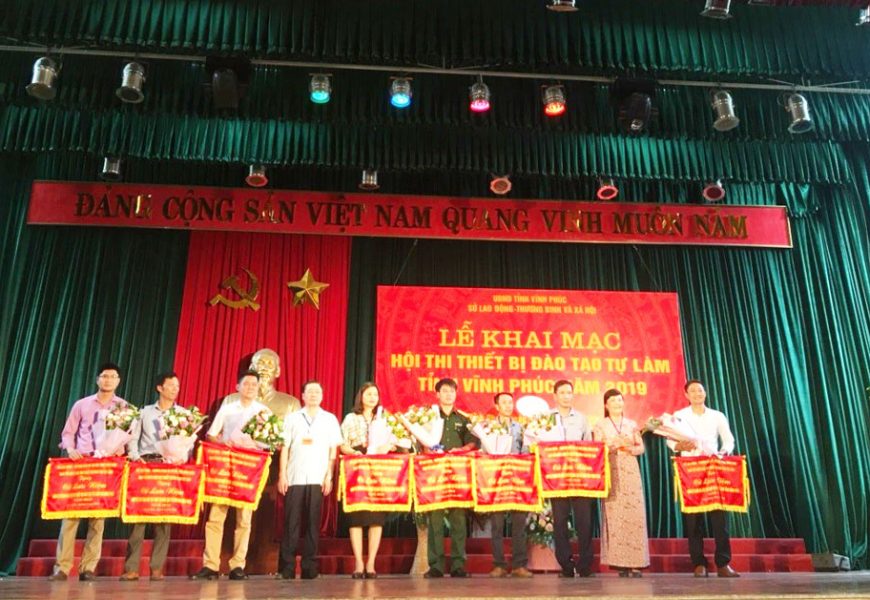 Hội thi thiết bị đào tạo tự làm tỉnh Vĩnh Phúc năm 2019