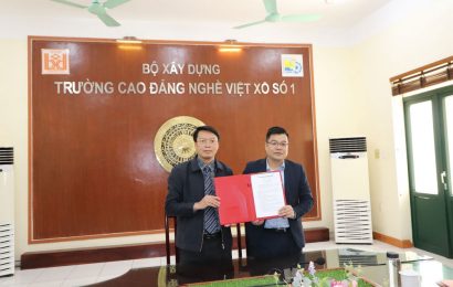 Lễ ký kết MOU giữa Trường Cao đẳng nghề Việt Xô số 1 với  Công ty Cổ phần phát triển đào tạo và đầu tư xây dựng Hà Phú  và Công ty Cổ phần nhân lực quốc tế Minh Tâm Group.