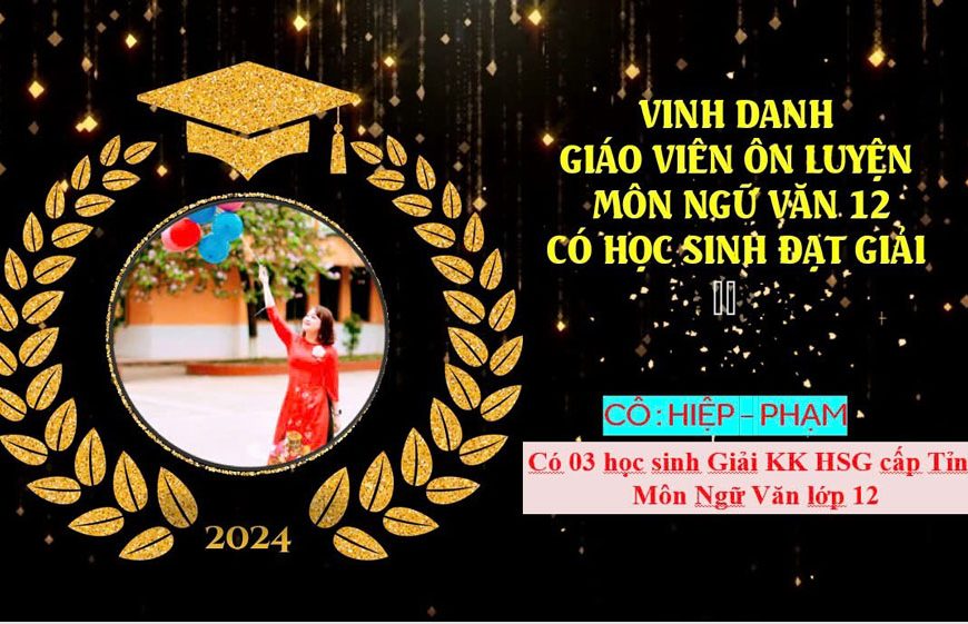 Vinh danh học sinh giỏi THPT cấp Tỉnh ️Vĩnh Phúc năm học 2024 – 2025