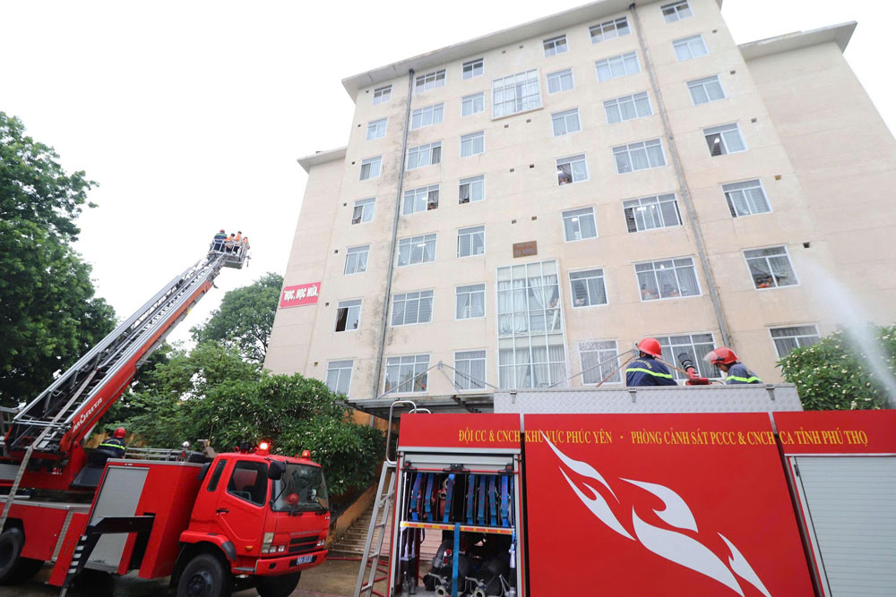 TĂNG CƯỜNG KIẾN THỨC, KỸ NĂNG PHÒNG CHÁY, CHỮA CHÁY VÀ CỨU NẠN, CỨU HỘ CHO CÁN BỘ, NHÀ GIÁO VÀ HỌC SINH, SINH VIÊN